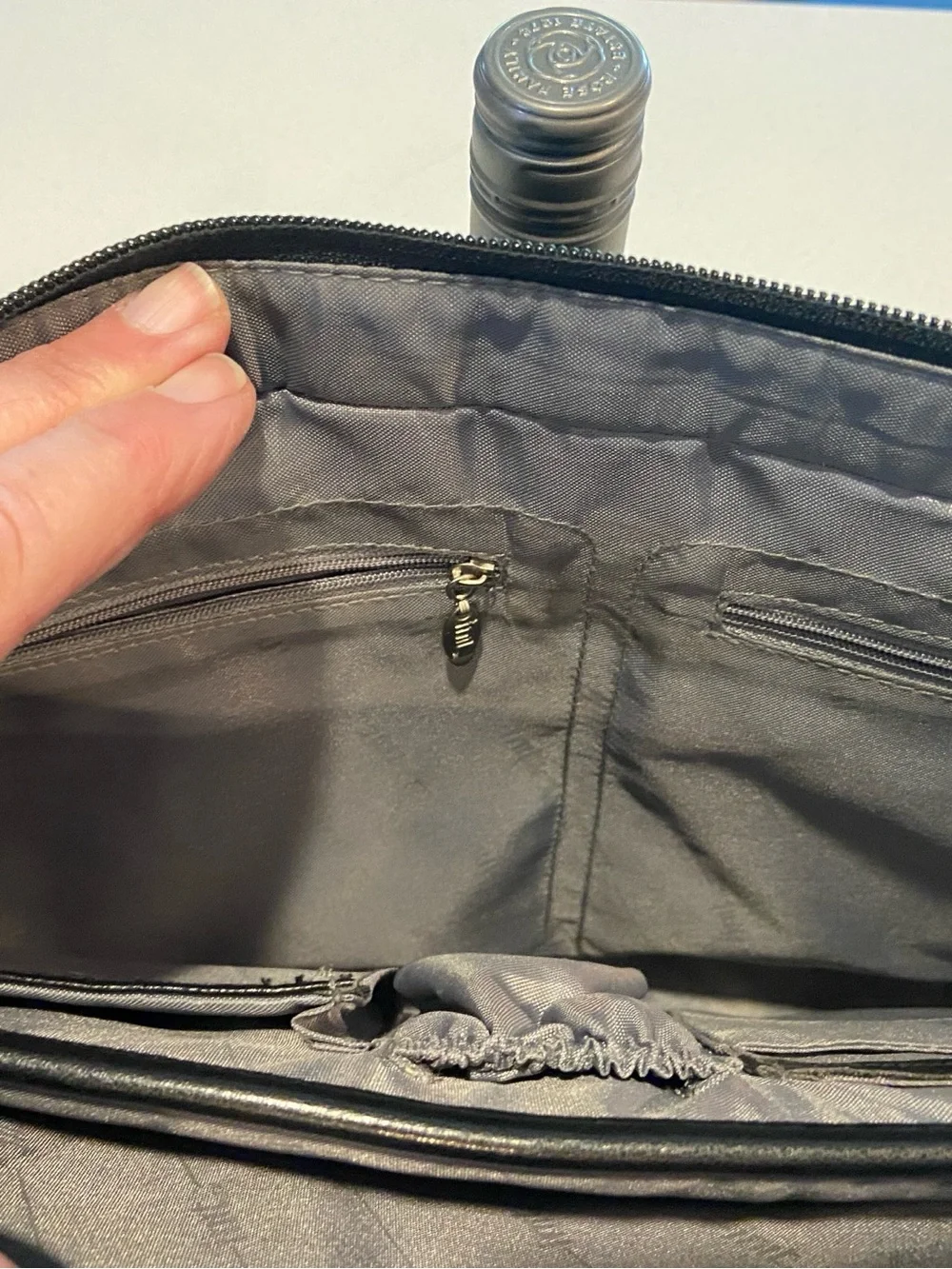 Black Men's Briefcase Bag - Unbranded